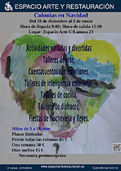 Actividades de arte en navidad Huesca